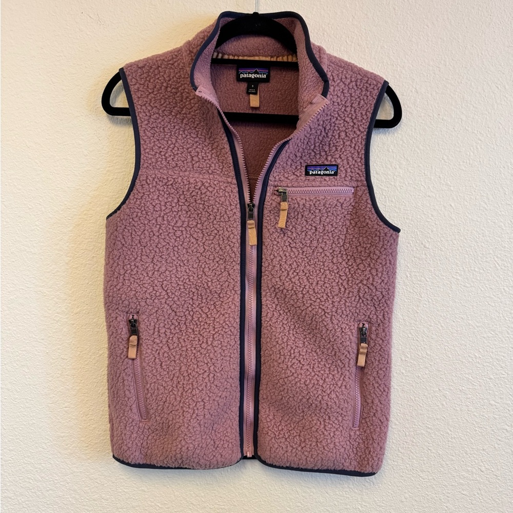 Patagonia Vest - Mauve Retro Pile
